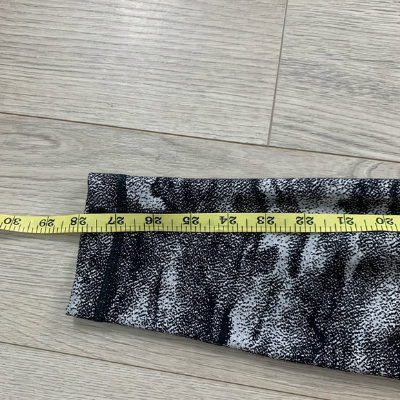Lululemon Wunder Under Hi-Rise Tight Luon Hazy Days Black White - Picture 11 of 13